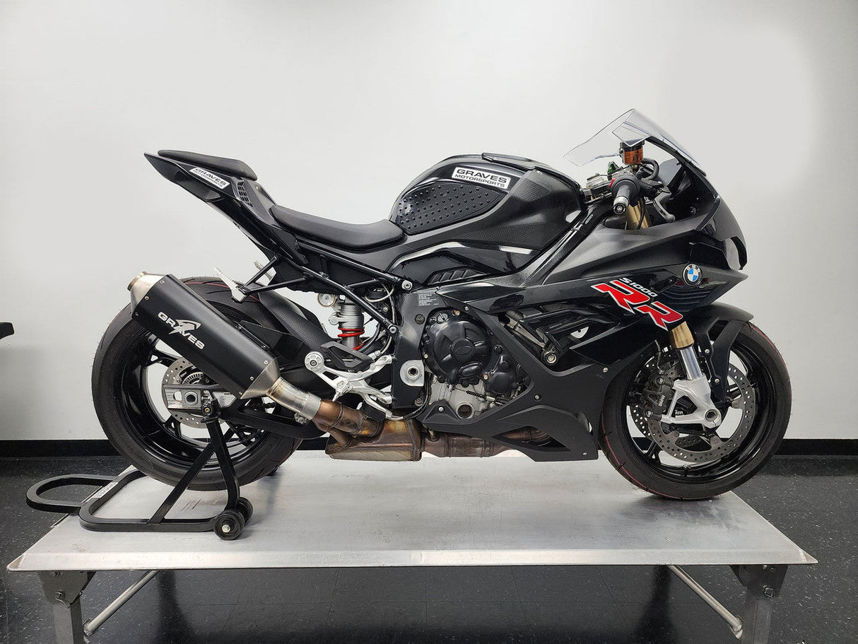 Graves Stainless Cat-Back Exhaust System BMW S1000RR 2019 - 2024 EXB-19S1R-CBSAK
