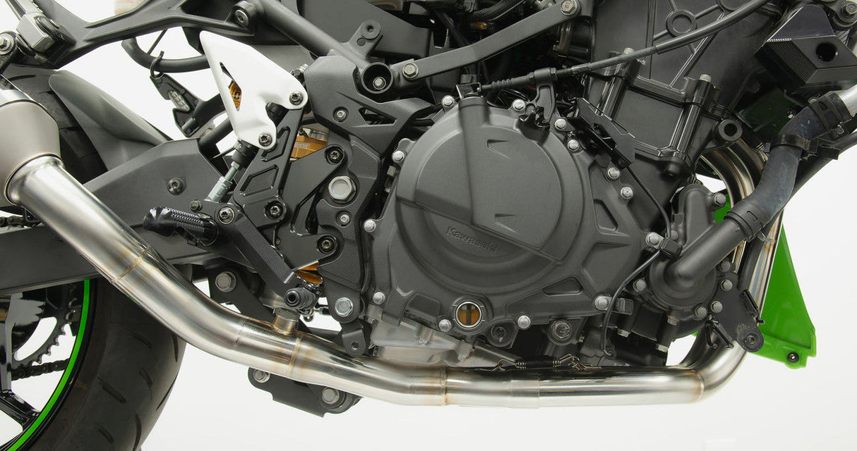Graves motorsports Ninja 400 + Ninja 500 WORKS2 Full Exhaust System EXK-18EX4-FSCW2