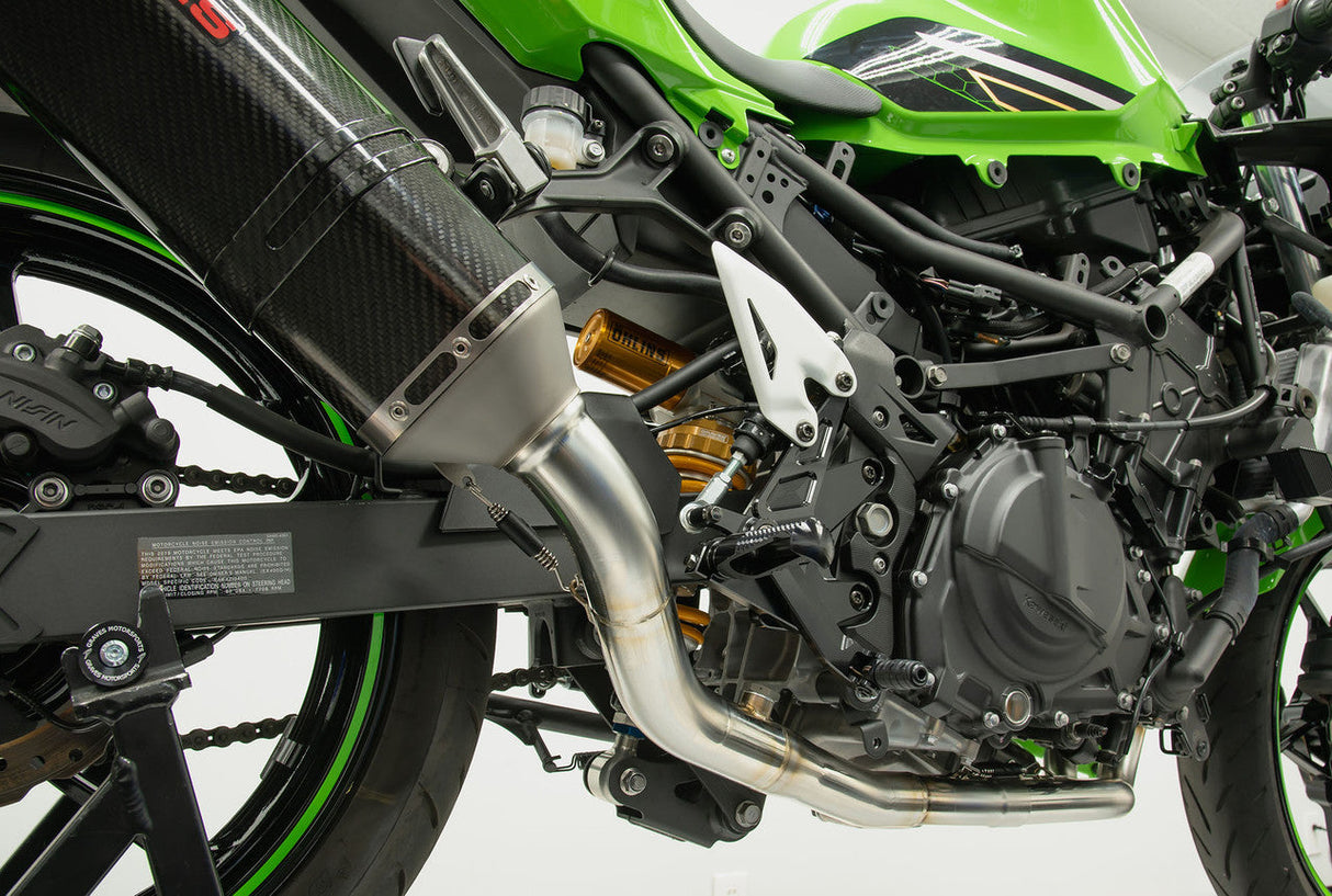 Graves motorsports Ninja 400 + Ninja 500 WORKS2 Full Exhaust System EXK-18EX4-FSCW2