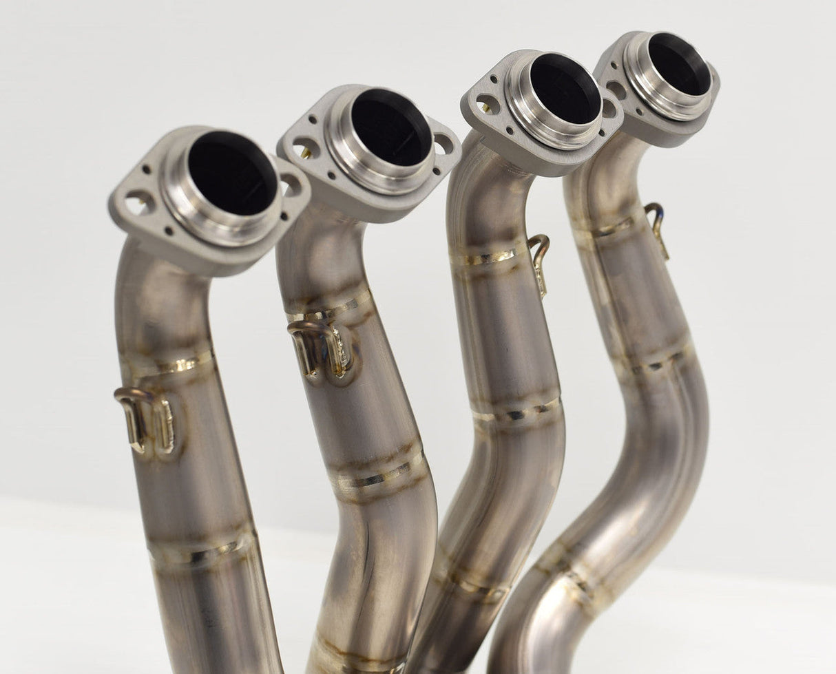 Graves motorsports TITANIUM header upgrade kawasaki ZX6R 2009-2025 EPK-19ZX6-HPT