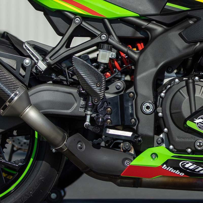 Graves Adjustable Rearsets For Zx-4rr / Zx-4r 2023-2026 Adjustable Rearsets Rsk-23zx4-Kaf