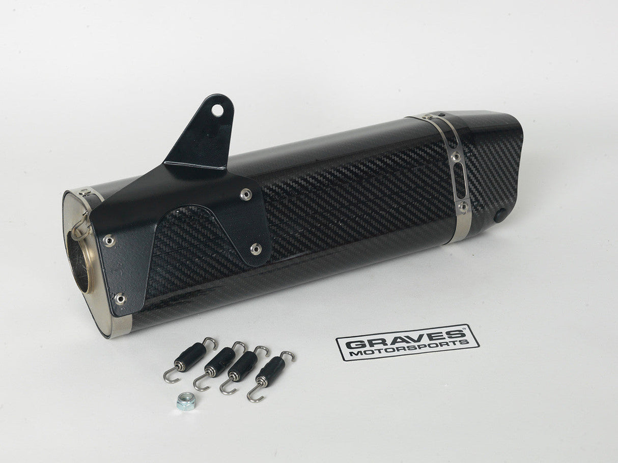 Sistema de escape Graves motorsports full ti carbono FZ-09 2014-2016 + FJ-09 2015-2020 + XSR900 2017-2020 + MT-09 2018-2020 EXY-14FZ09-FTC