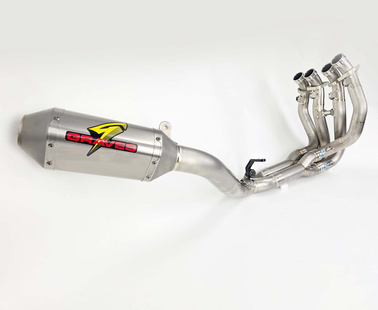 Graves Yamaha R1 2015-2025 2026 Full Titanium Superbike Exhaust System EXY-20R1-SBKT