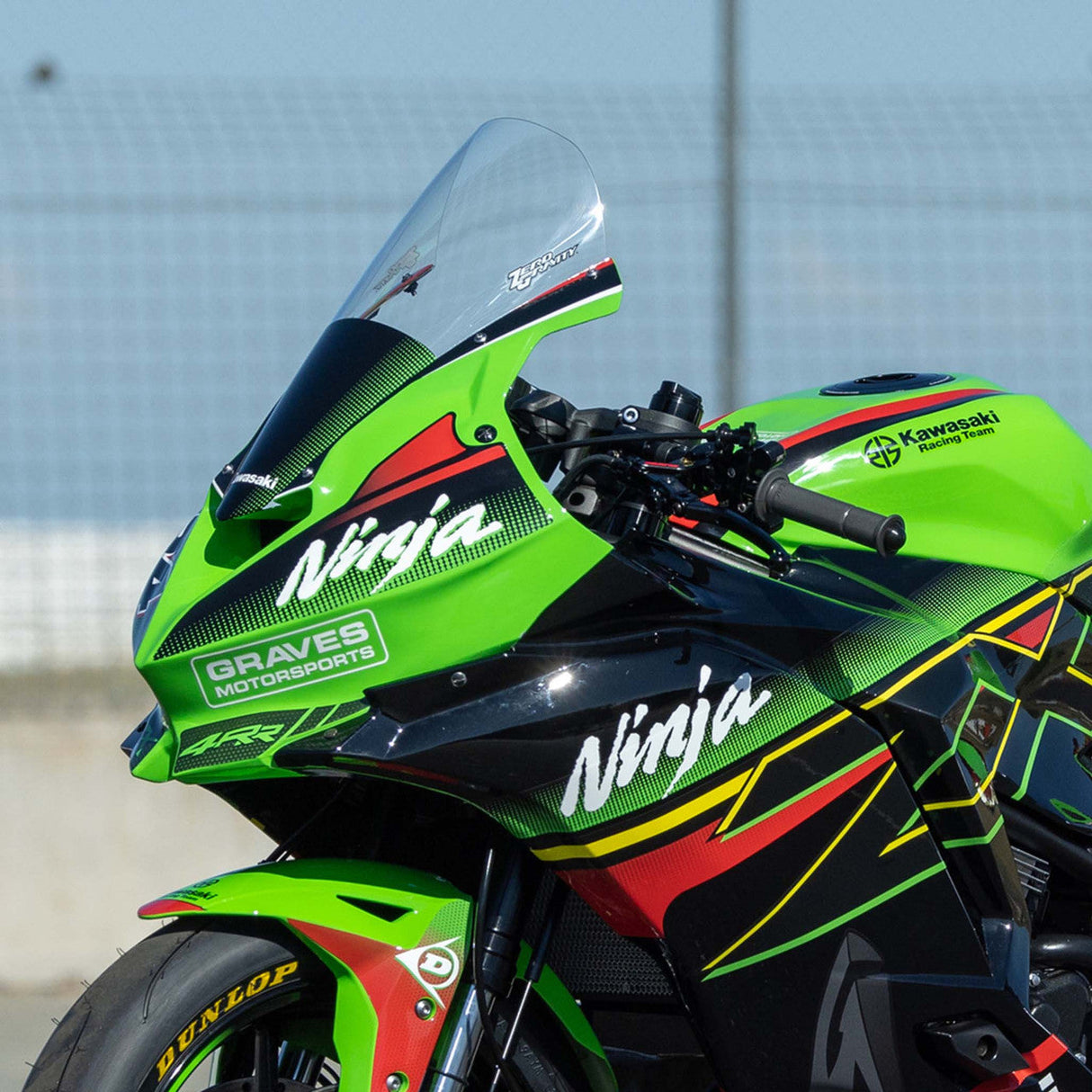 Zero Gravity Tall Race Windscreen ZX-4RR 2023-2024 ZG-17-284G3-01