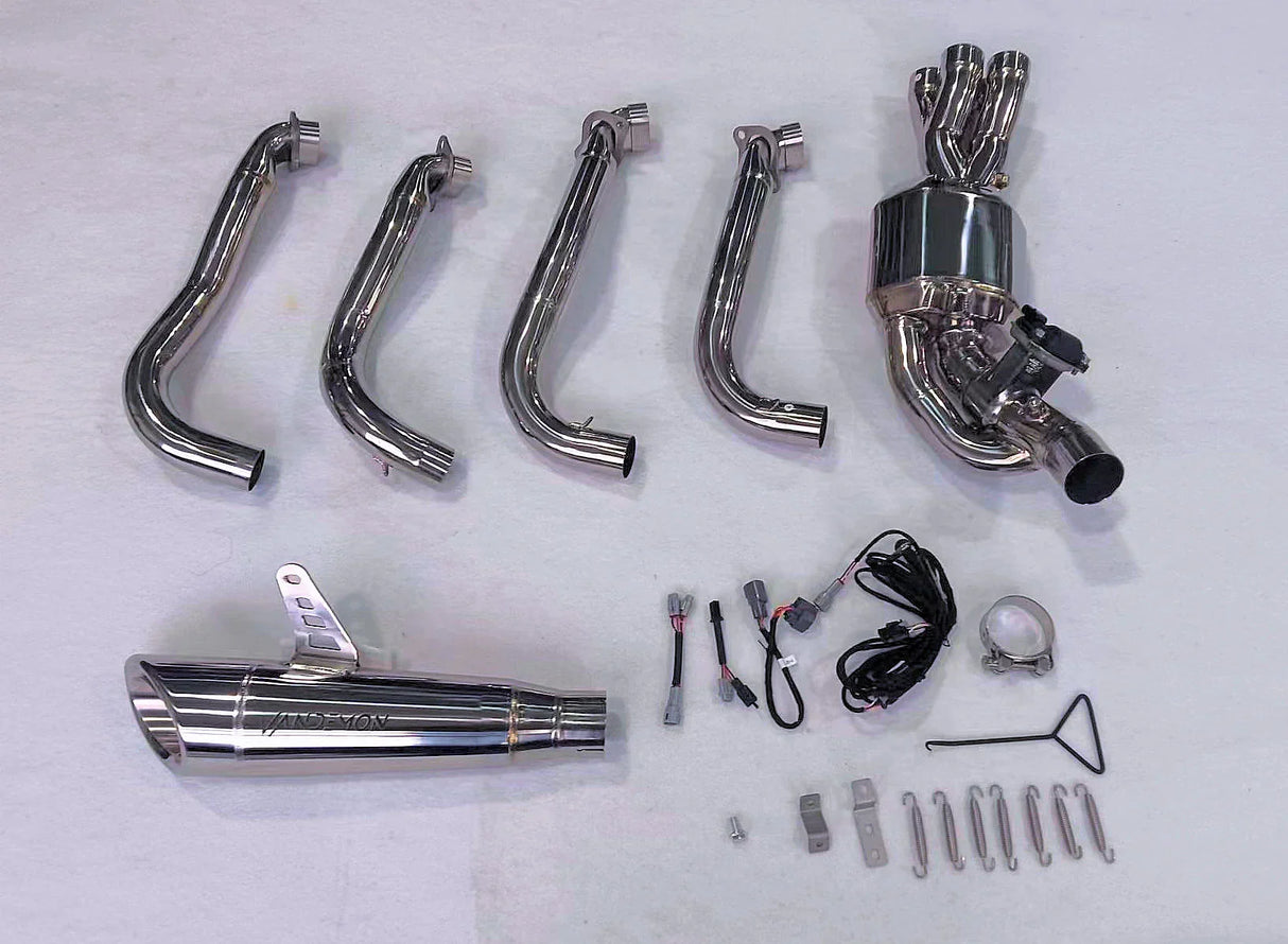 Vandemon H2 H2R Bimodal Stealth Titanium Exhaust System H2 H2R 2015-2024 KAWAH2TICSPOLEXHWVR VA-49