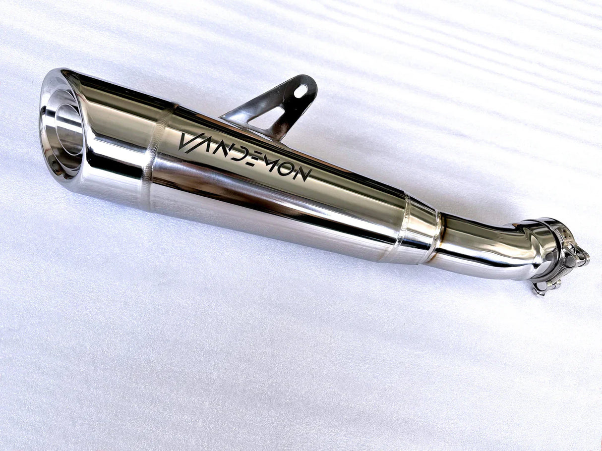 Vandemon Ninja H2 H2R Titanium Slip-On 2015-2025 KAWAH2TIMUFPOLA VA-142