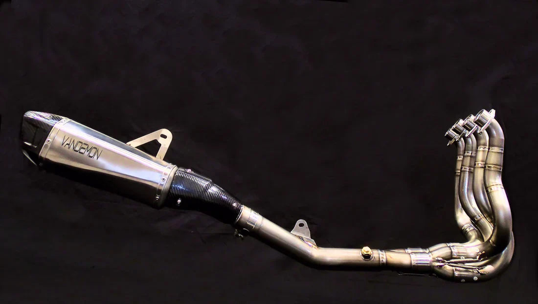 IN STOCK Vandemon Kawasaki H2 SE SX Vandemon Titanium Exhaust System 2018-25 KAWAH2SESXTIEXHSYSC VA-133