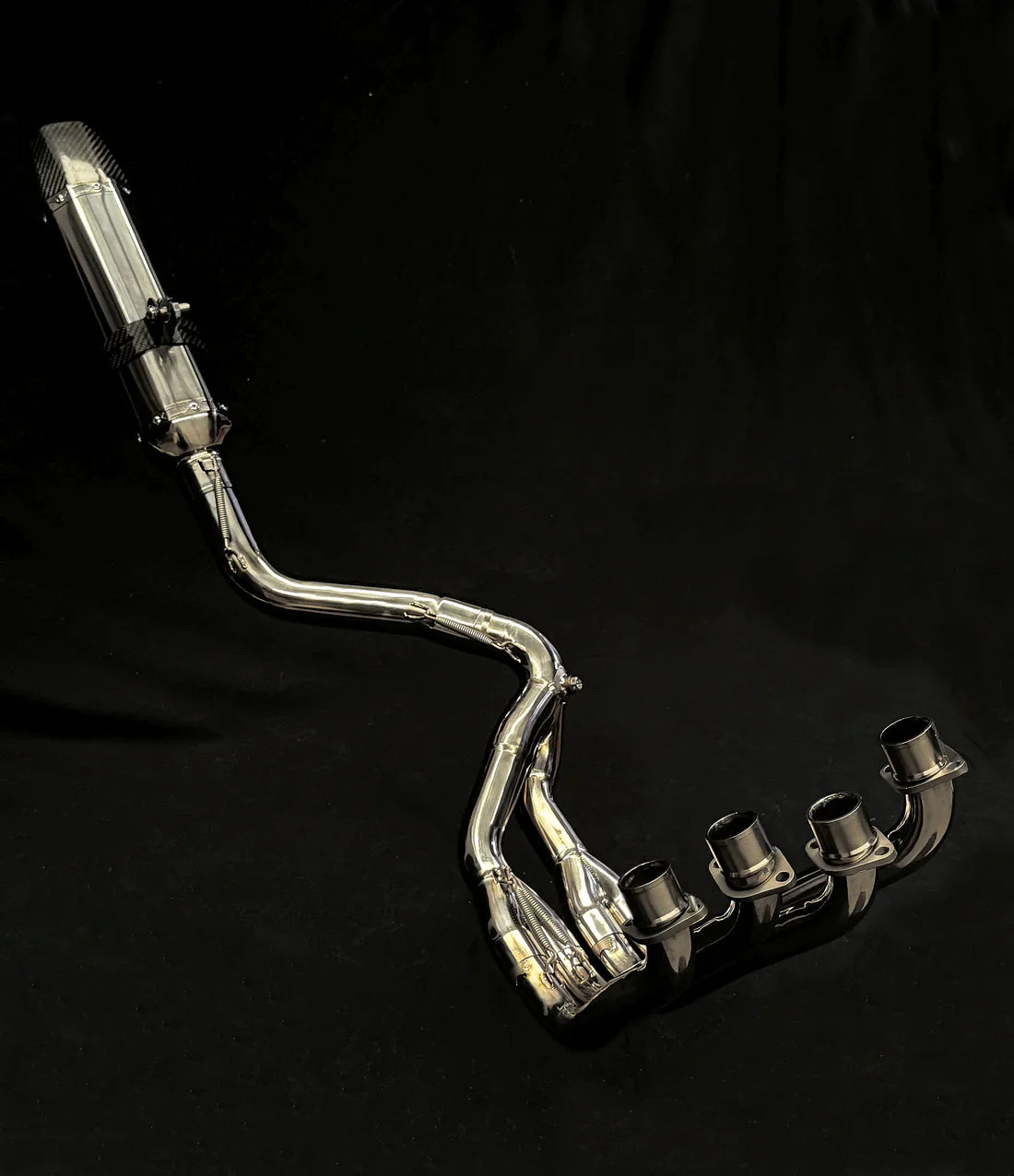 Vandemon Honda CB650F, CBR650F, CB650R, CBR650R Vandemon Titanium Exhaust System HONCB650RTIEXHA VA-52