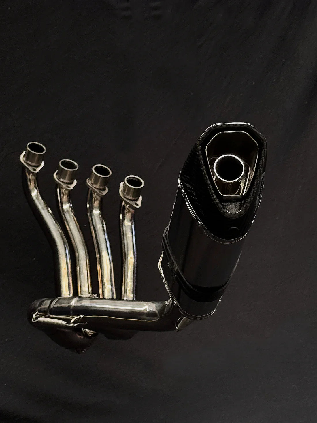 Vandemon Honda CB650F, CBR650F, CB650R, CBR650R Vandemon Titanium Exhaust System HONCB650RTIEXHA VA-52