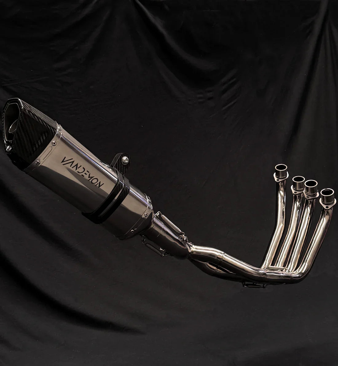 Vandemon Honda CB650F, CBR650F, CB650R, CBR650R Vandemon Titanium Exhaust System HONCB650RTIEXHA VA-52