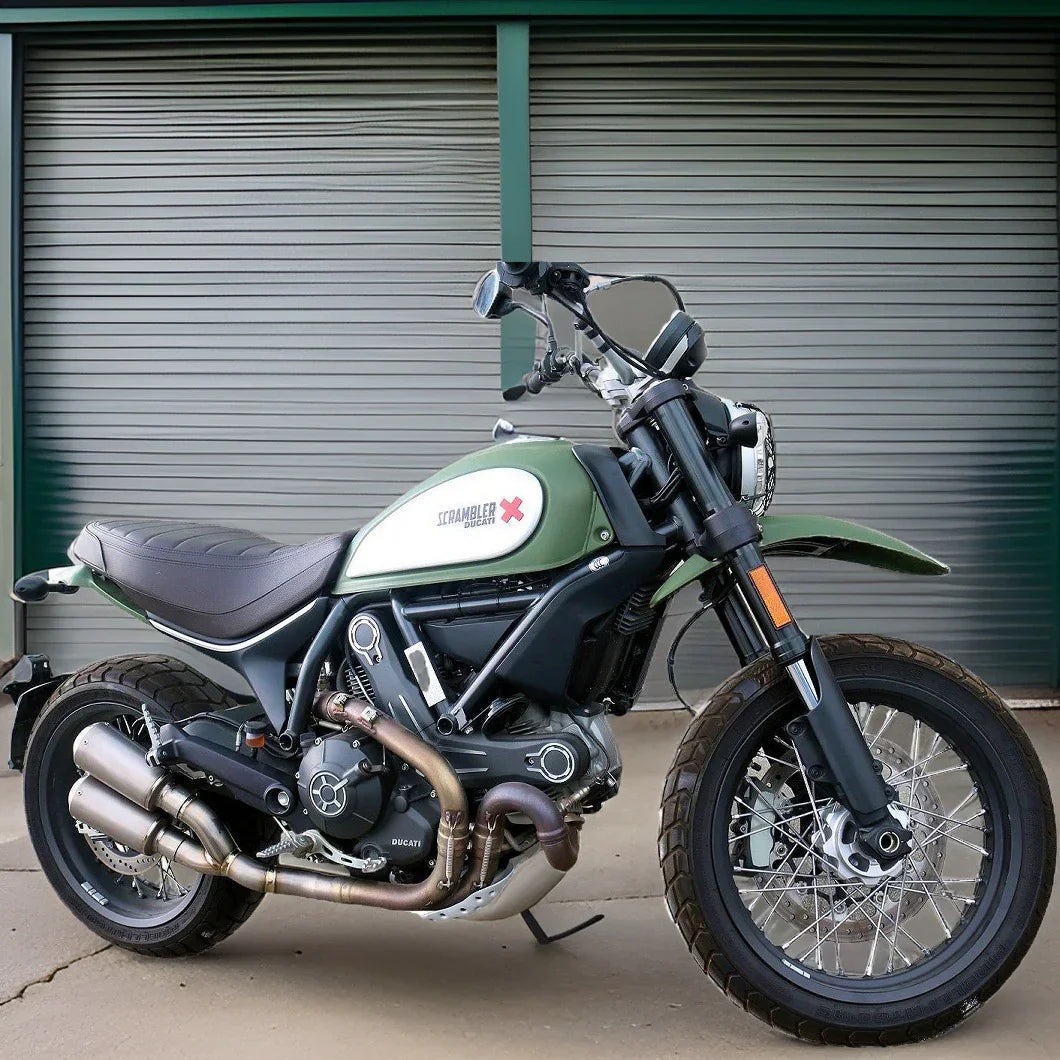 Vandemon Ducati Scrambler & Cafe Racer 803cc 2015-20 Titanium Exhaust DUC803SCRTIEXHA VA-38