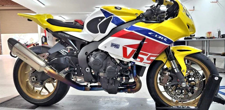Vandemo Honda CBR1000RR & SP/SP2 Vandemon Titanium Exhaust System 2017-20 HONCBR1000TITEXHA VA-15