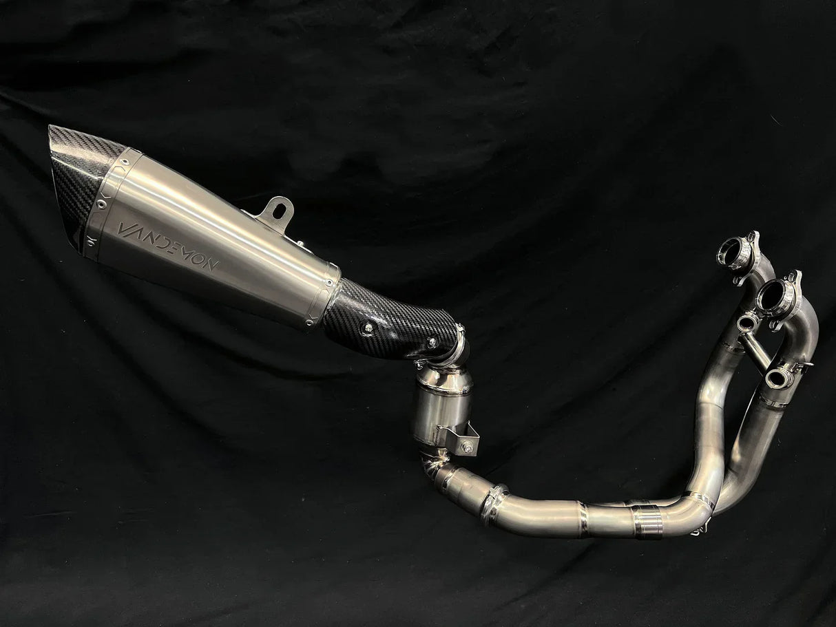 Vandemon KTM 790/890 Duke & R 2017-2024 Titanium Exhaust System & Cat Delete KTM890DUKERTIEXHB VA-58