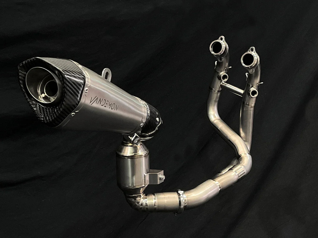Vandemon KTM 790/890 Duke & R 2017-2024 Titanium Exhaust System & Cat Delete KTM890DUKERTIEXHB VA-58