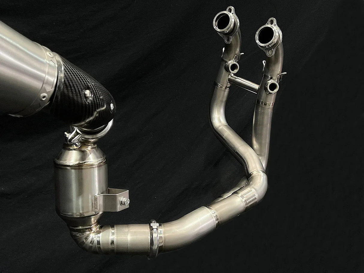 Vandemon KTM 790/890 Duke & R 2017-2024 Titanium Exhaust System & Cat Delete KTM890DUKERTIEXHB VA-58