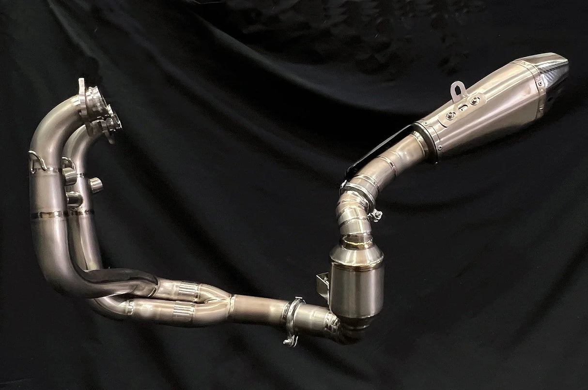 Vandemon KTM 790/890 Duke & R 2017-2024 Titanium Exhaust System & Cat Delete KTM890DUKERTIEXHB VA-58