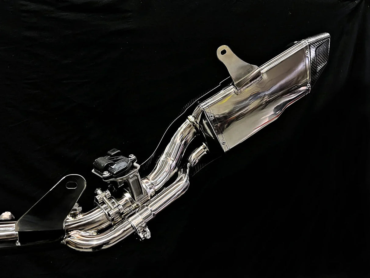 Vandemon ZH2 Bimodal Stealth Titanium Exhaust System KAWAZH2TIEXSYWVPOLA VA-88