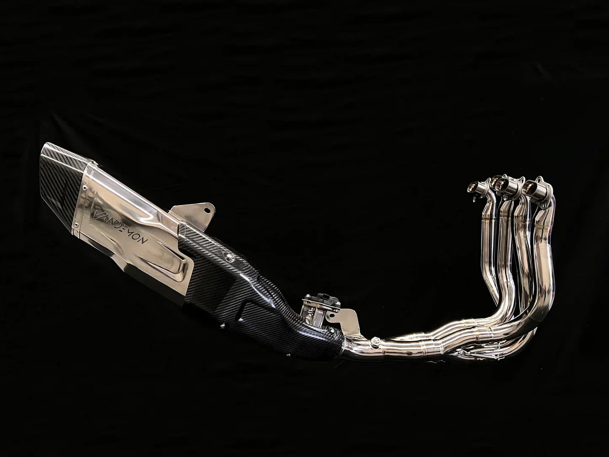Vandemon H2 H2R 2015-2024 Bimodal Stealth Titanium Exhaust System KAWAH2TICSPOLEXHWV VA-48