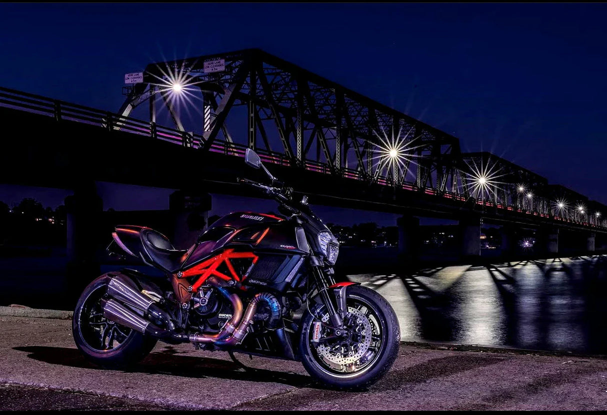 Vandemon Ducati Diavel 1200 Titanium Exhaust System 2011-2017 DUCDVLTITEXH15A VA-31