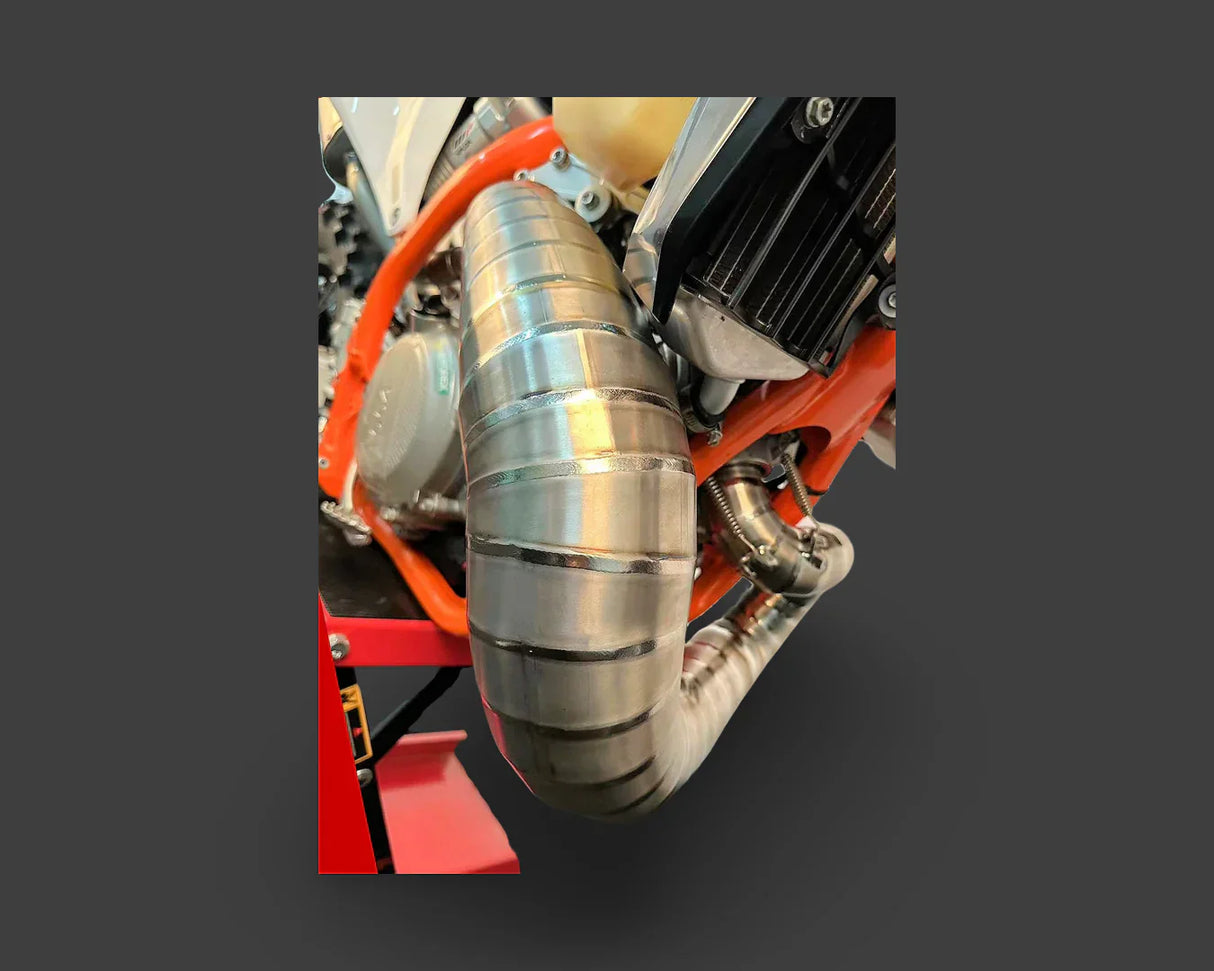 Vandemon KTM 300 EXC TPI & HUSQVARNA TE300 2024 Titanium Expansion Chamber KTM300TIHEADRA VA-56