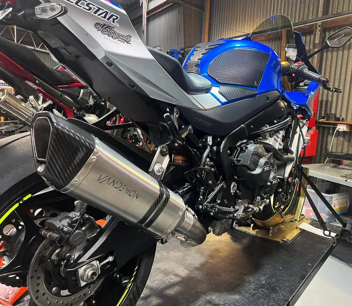 Vandemon Suzuki GSXR1000 Full Titanium Exhaust System 2017-2024 SUZGSXR1000TIEXHA VA-70