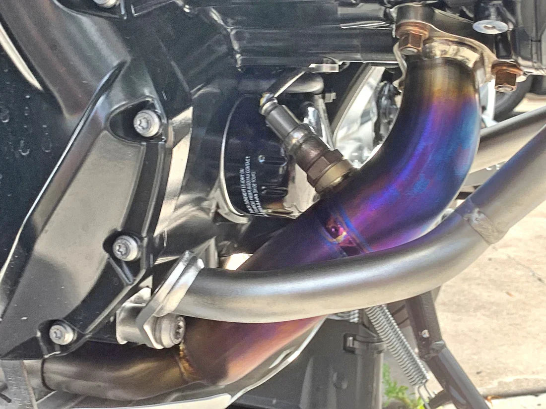 Vandemon BMW R1250GS & GSA Titanium Exhaust System with OEM Valve Function BMWR1250GSTIEXHCFV VA-24