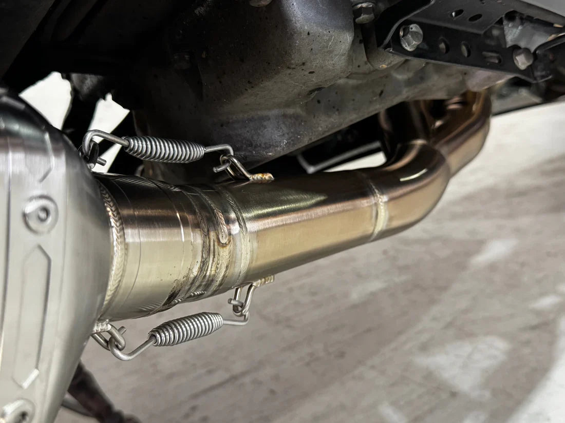 VANDEMON Kawasaki Ninja 650 / Z650 Vandemon Stainless Steel Exhaust System 2017-2026 KAWANJA650SSBREXA VA-134