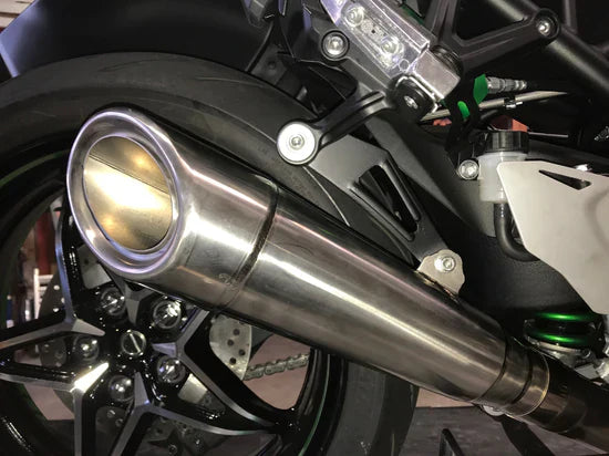 Vandemon Titanium Full Exhaust system H2 SE SX 2018-24 KAWAH2SESXTIX2RKITE VA-147