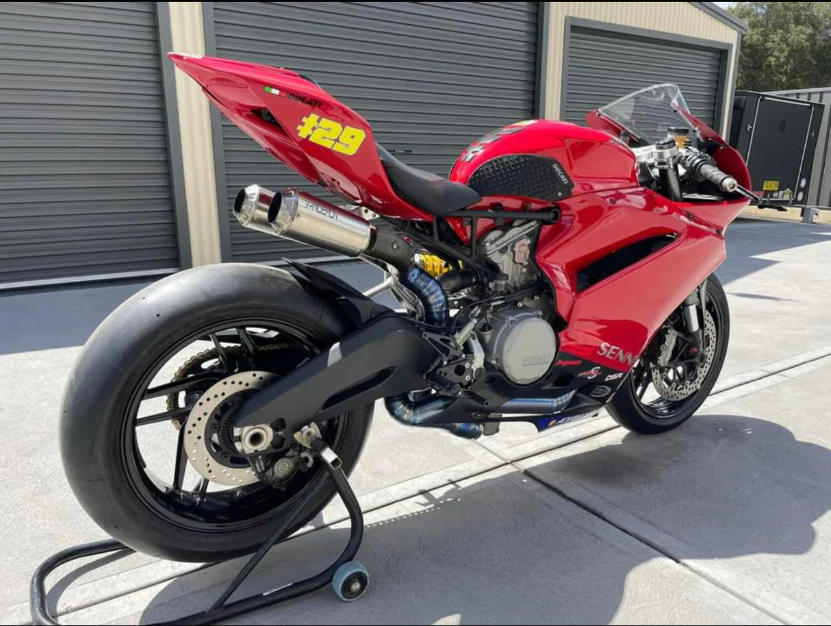 Vandemon Ducati Panigale 899-959 & Corse Vandemon High Mount Titanium Exhaust System DUC959TIEXHMESA VA-4