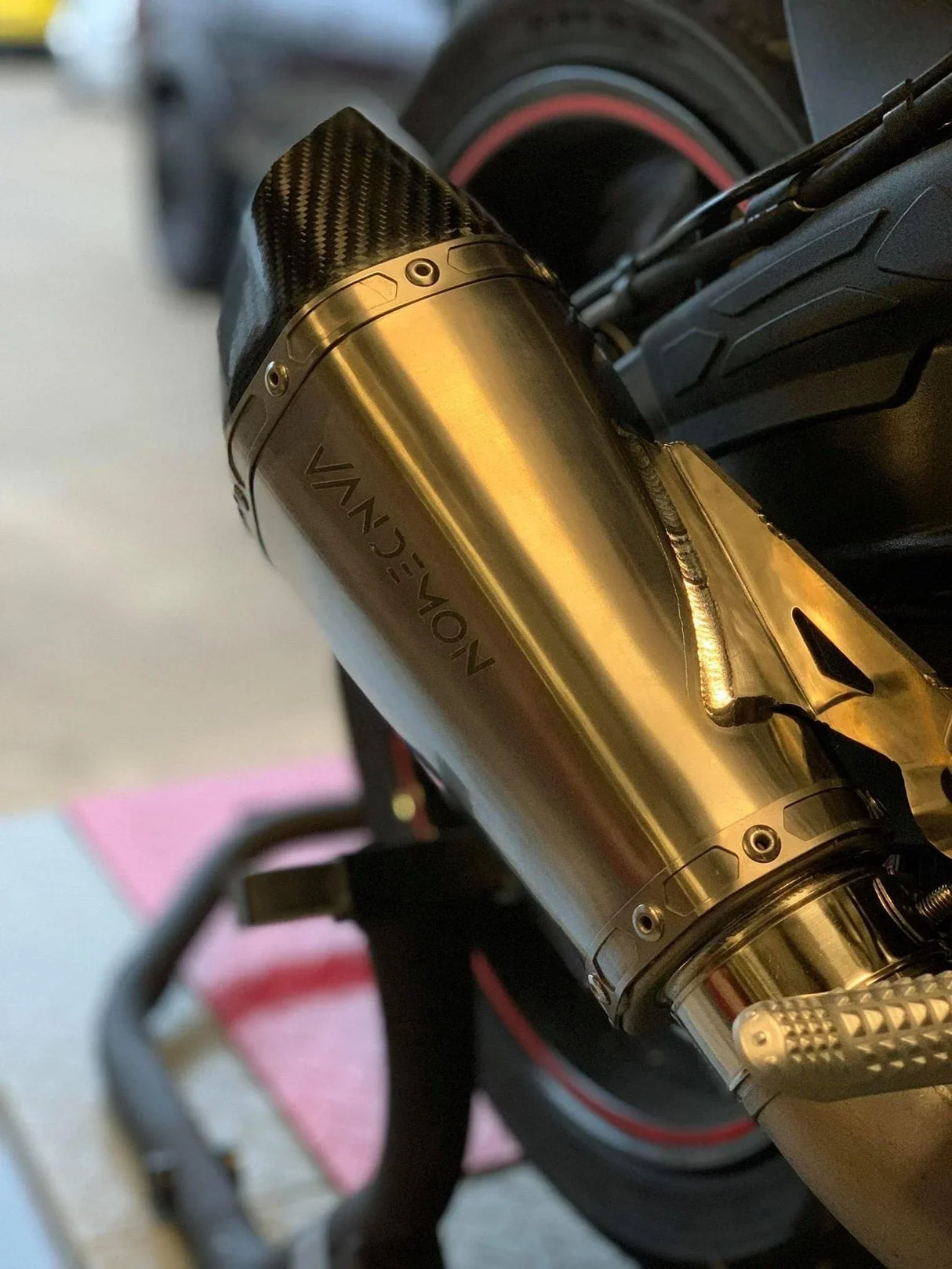 Vandemon BMW S1000R & S1000RR Vandemon Titanium Exhaust System 2010-18 BMWS10RREXTITIA VA-28