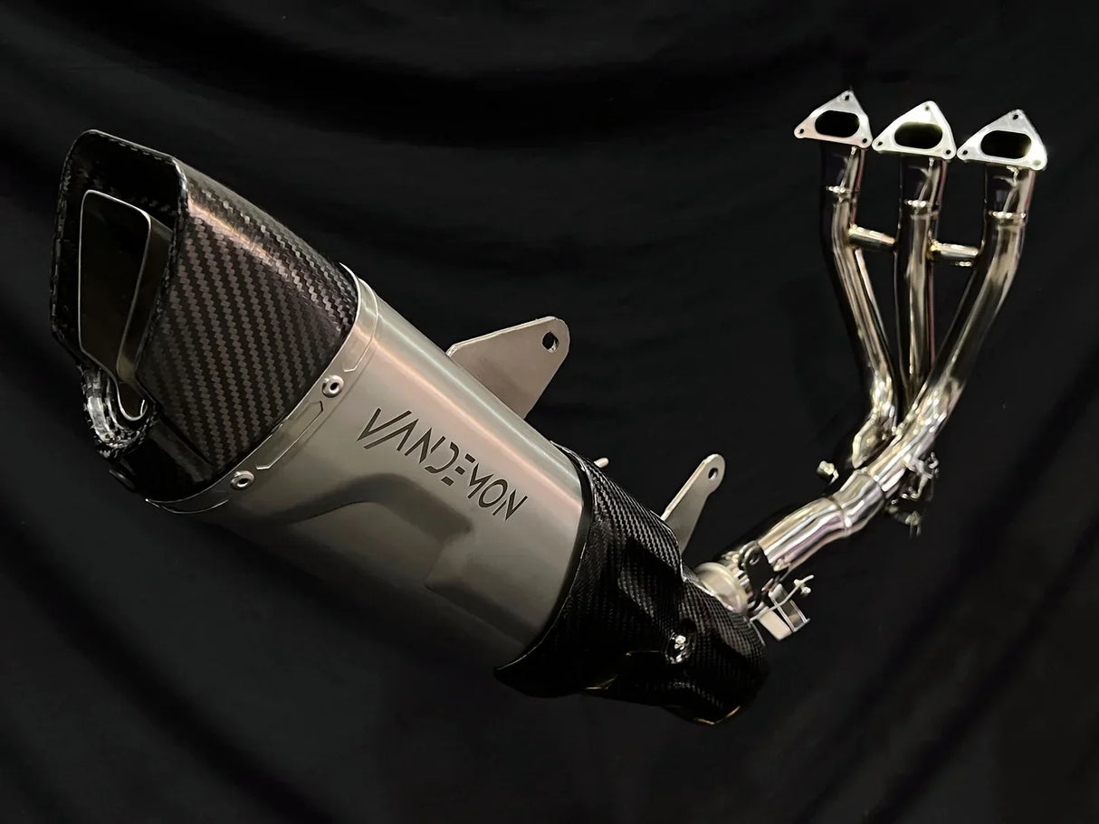 Vandemon Triumph Speed Triple 1200 RS & RR 2021-2024 Titanium Full Exhaust System TRIUM120SPD3EXHSYSA VA-155