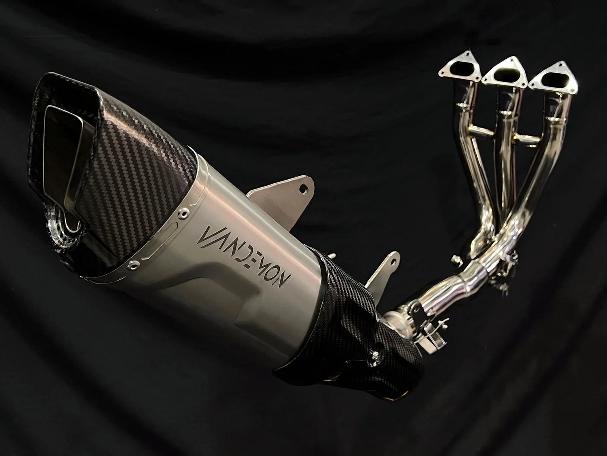Vandemon Triumph Speed Triple 1200RS & RR Titanium Full Exhaust System 2025-2026 TRIUM120SPD3TIEXHC VA-172