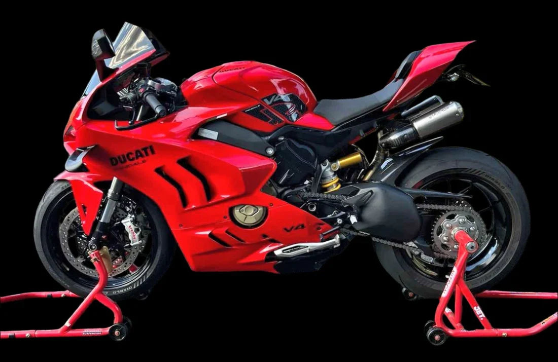 Vandemon Ducati Panigale V4,V4S,V4R & Streetfighter V4 2018-24 Titanium High Mount Exhaust System DUCV4PANHMEXHMESA VA-124