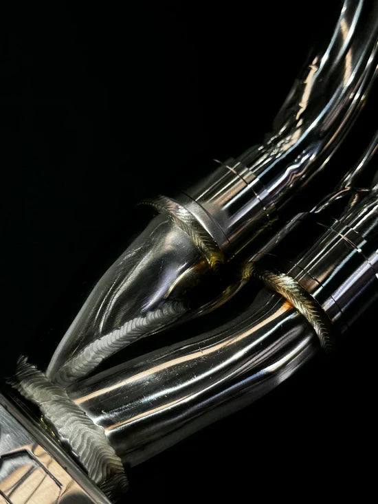 Vandemon CFMOTO 450NK Stainless Steel Low Mount Exh System 2023-24 CFMOTO450NKSSLMEXHA VA-100