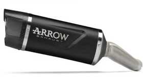 Arrow Exhaust Indy Race EVO Exhaust, Aluminum Dark for Yamaha Tenere 700 '25- 72660akn