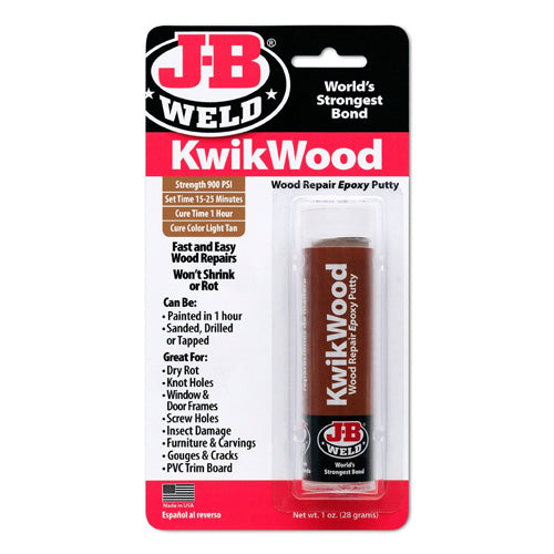 Jb Weld Kwik Wood Epoxy JB8257