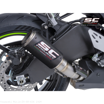 IN STOCK SC-Project slip on exhaust Ninja ZX-6R 636 / 2013-2025 K35-T36C
