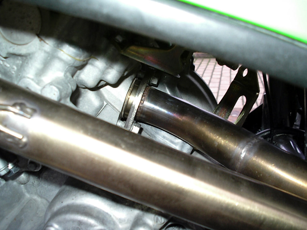 GPR Deeptone Full Exhaust System, Dual Silencers with Removable DB Killers Kawasaki KFX 700 2004-2011 QUSP.140DE.DEATV