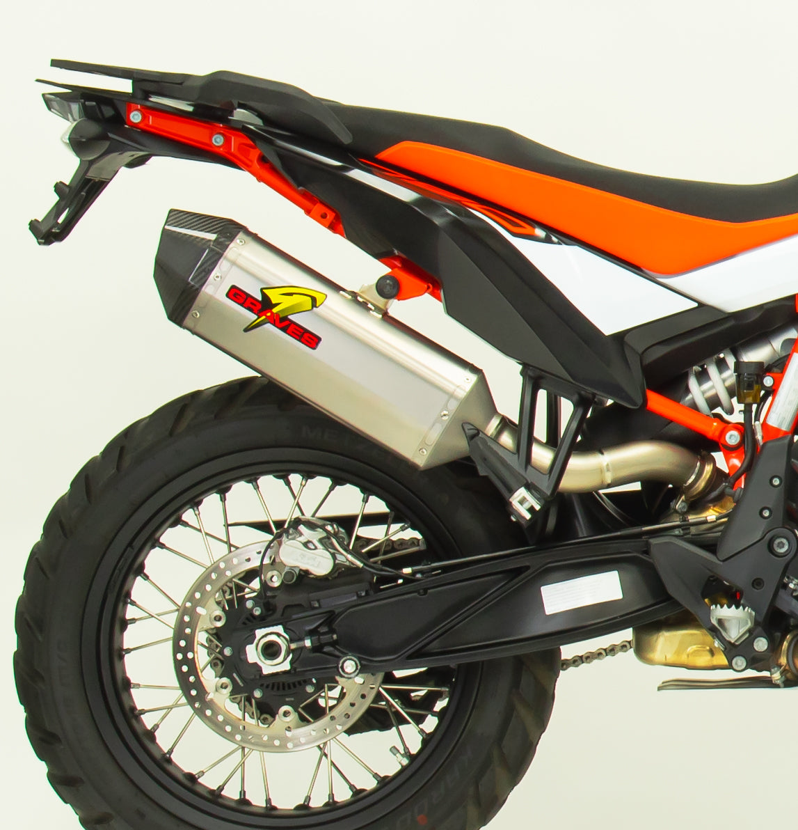 Graves dualsport titanium exhaust ktm 790 / ktm 890 / husqvarna norden 901