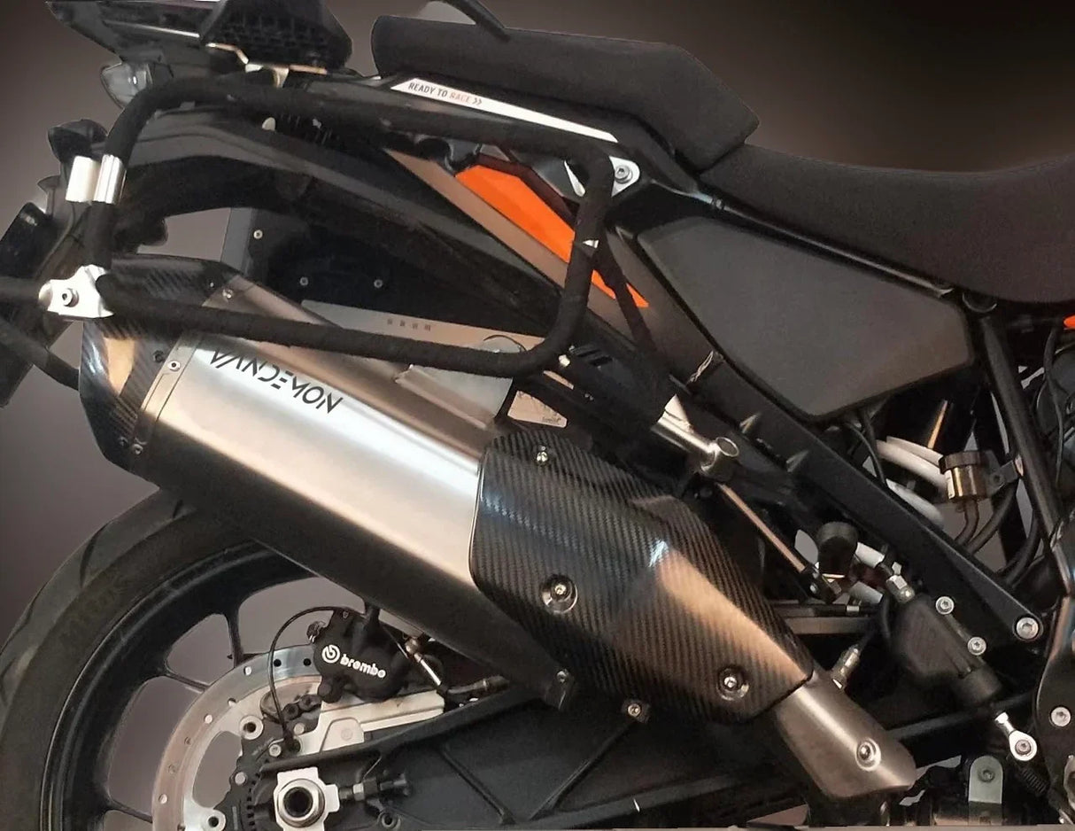 Vandemon KTM 1290 Super Adventure S & R Full Titanium Exhaust System 2021-2024 KTM129ADTIEXHCB VA-136
