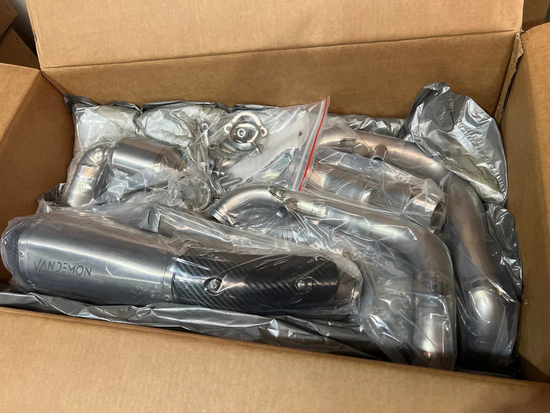 Vandemon KTM 790/890 Duke & R 2017-2024 Titanium Exhaust System & Cat Delete KTM890DUKERTIEXHB VA-58