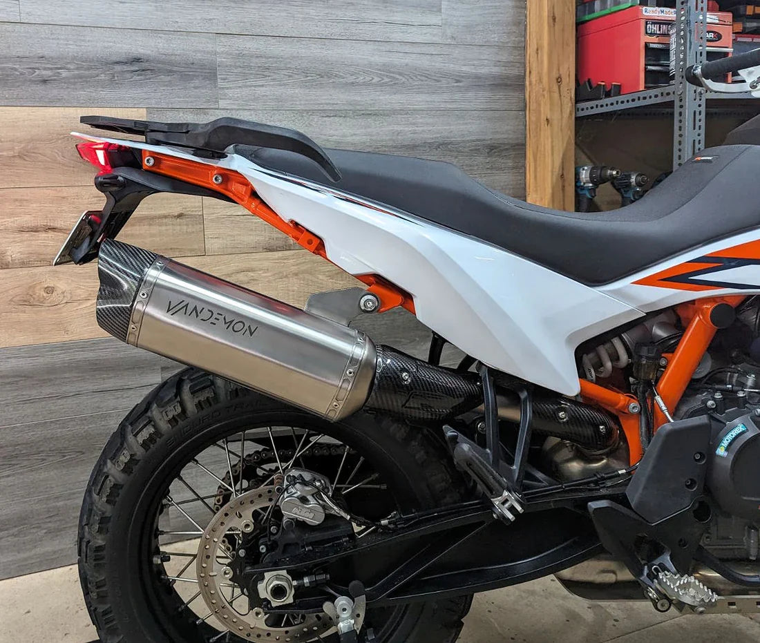 Vandemon KTM 790 & 890 Adventure HUSQVARNA Norden 901 Titanium Slip-On & Link Pipe KTM790ADTIMUFFA VA-57