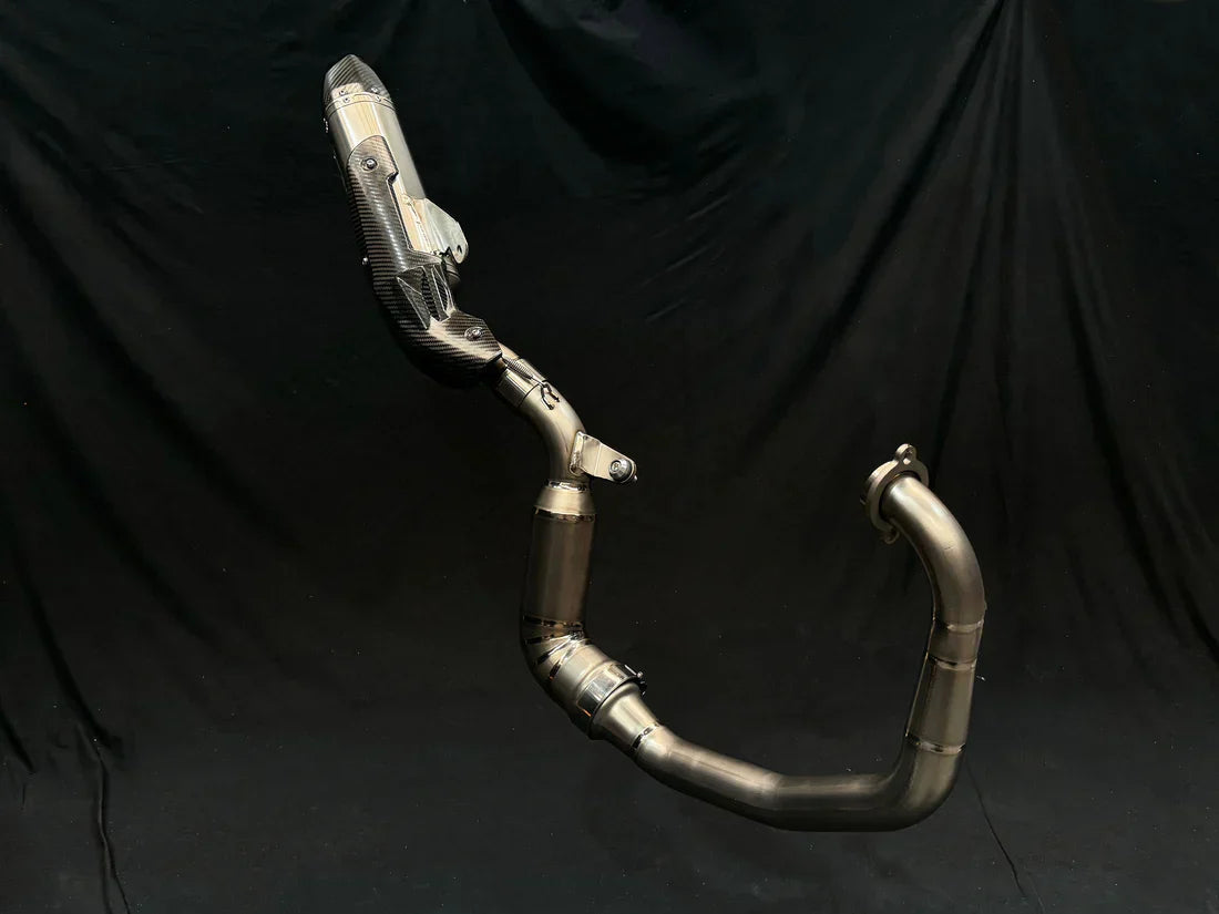 Vandemon KTM RC 390 & 390 DUKE Titanium Exhaust System 2022-2023 KTMRC390TIMUFB VA-59