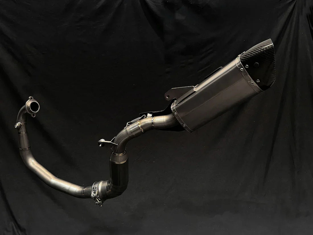 Vandemon KTM RC 390 & 390 DUKE Titanium Exhaust System 2022-2023 KTMRC390TIMUFB VA-59
