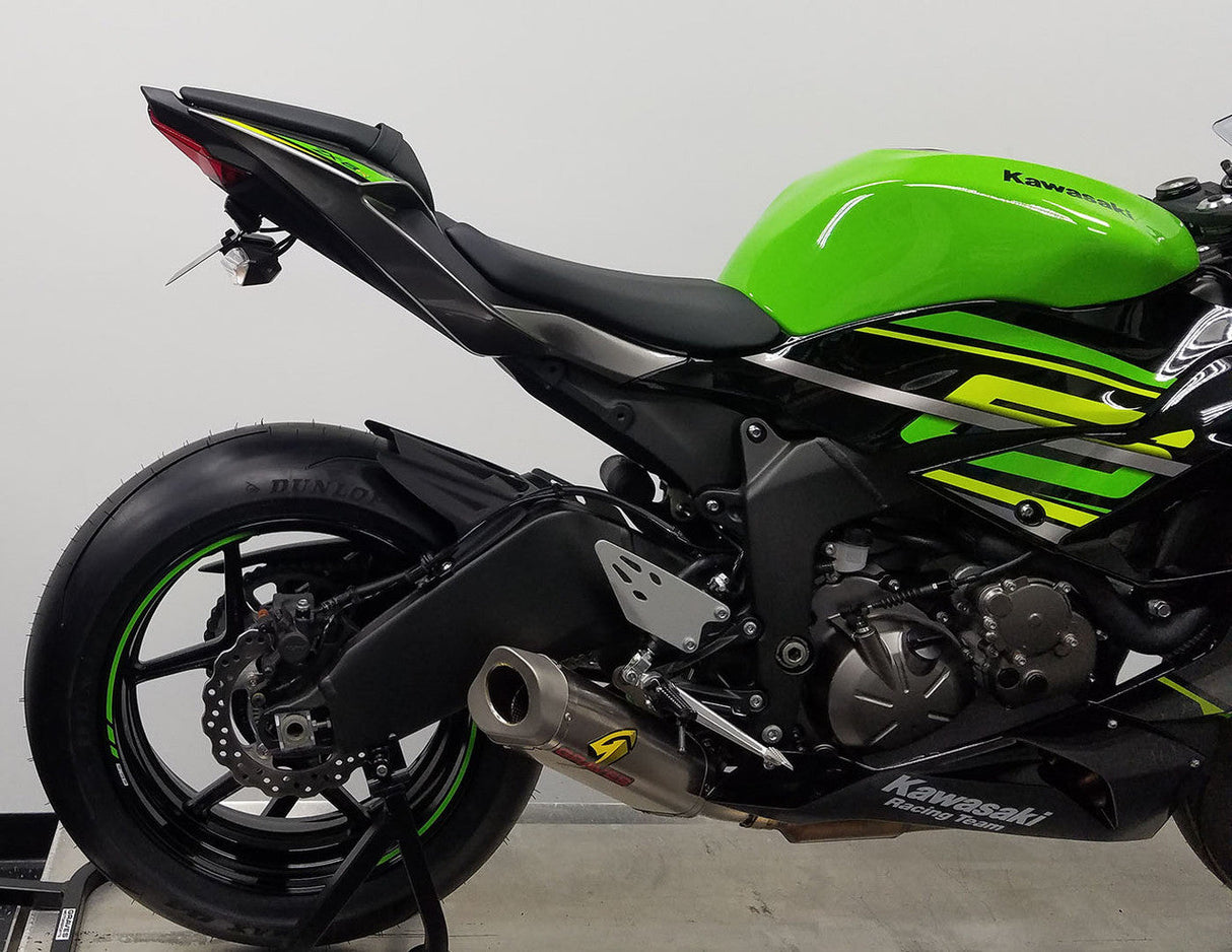 IN STOCK Graves Motorsports Cat-Back Slip-On Titanium Exhaust Zx6-R 2019-2025 Exk-19zx6-Cbtt