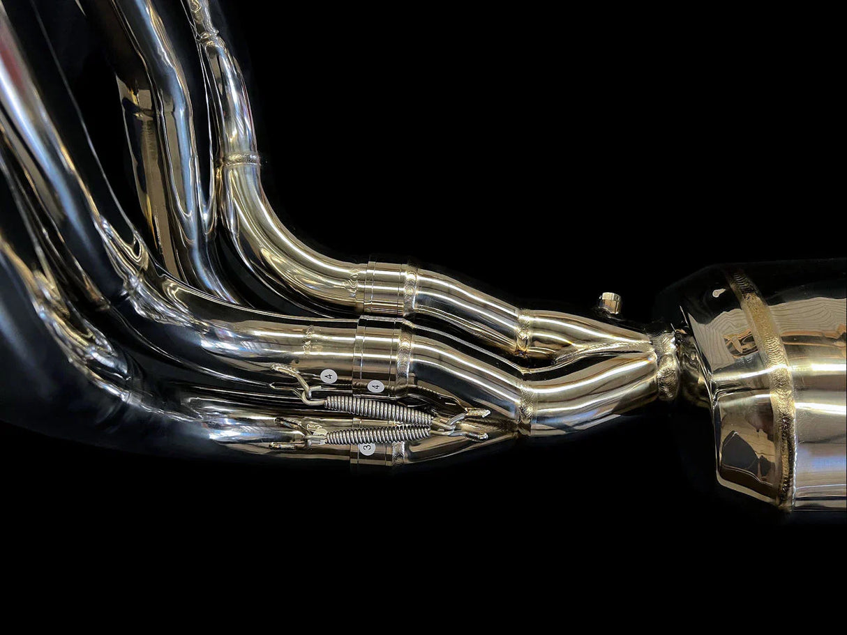 Vandemon H2 H2R Bimodal Stealth Titanium Exhaust System H2 H2R 2015-2024 KAWAH2TICSPOLEXHWVR VA-49