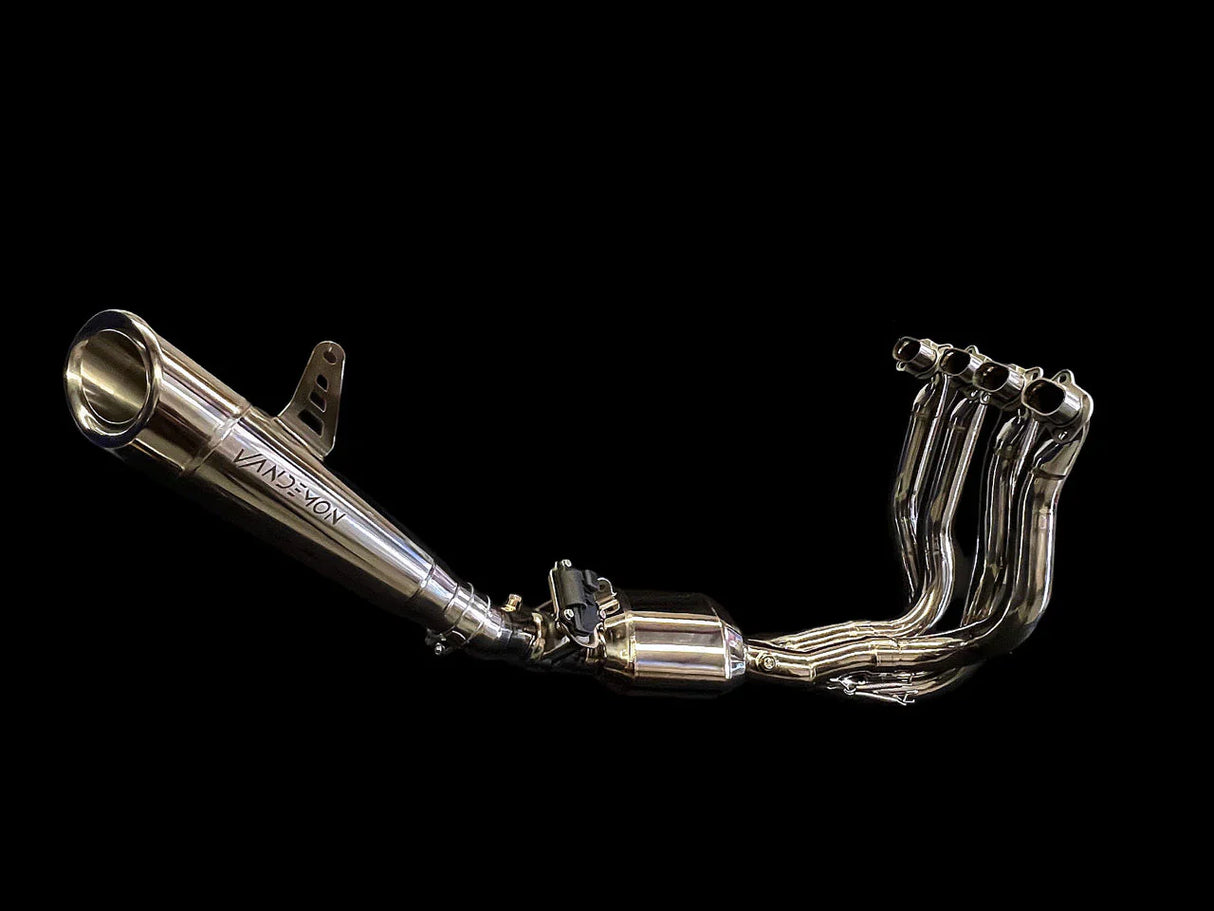 Vandemon H2 H2R Bimodal Stealth Titanium Exhaust System H2 H2R 2015-2024 KAWAH2TICSPOLEXHWVR VA-49