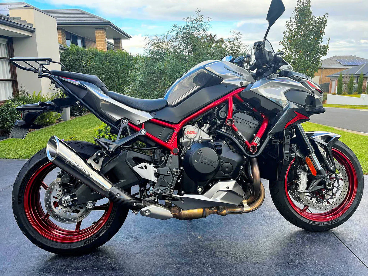 IN STOCK Vandemon Titanium Slip-On Kawasaki Ninja ZH2 H2R KAWAZH2TIMUFPOLA VA-7