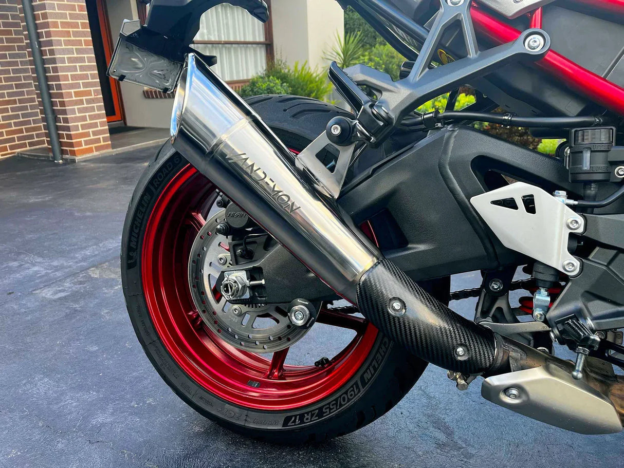 Vandemon Titanium Slip-On Kawasaki Ninja ZH2 H2R KAWAZH2TIMUFPOLA VA-7