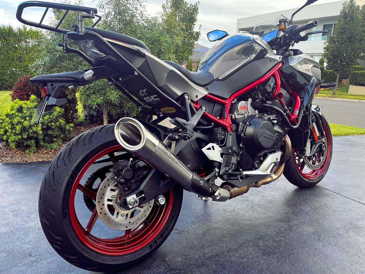 Vandemon Titanium Slip-On Kawasaki Ninja ZH2 H2R KAWAZH2TIMUFPOLA VA-7